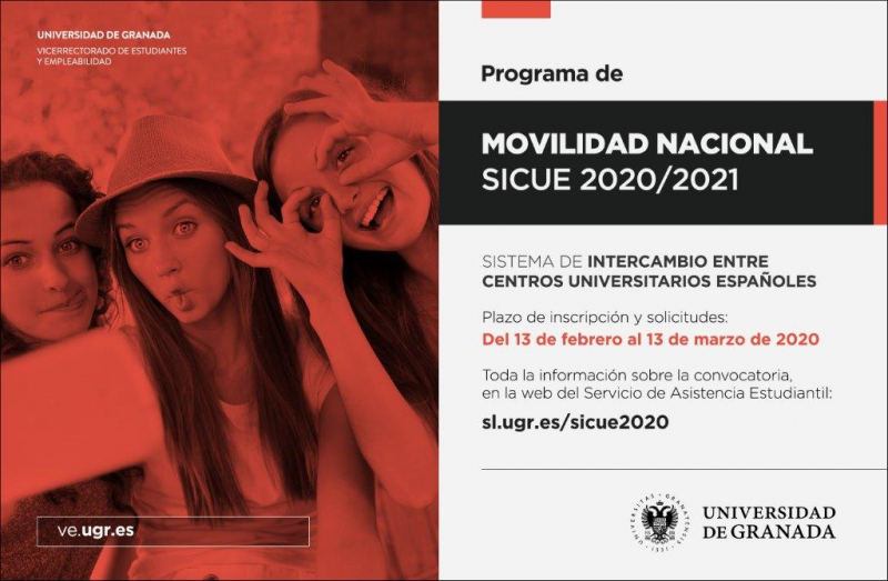 Programa de Movilidad Nacional SICUE 2020/2021
