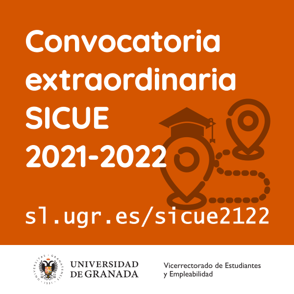 Cartel para la convocatoria extraordinaria SICUE 2021-2022